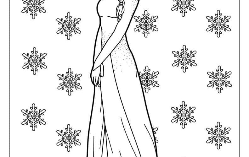 40 Elsa Coloring Pages Free PDF Printables