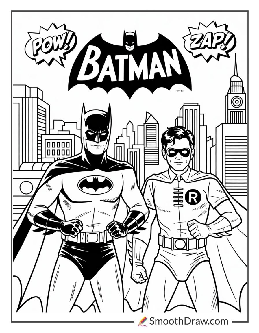 41 Batman Coloring Pages Smooth Draw