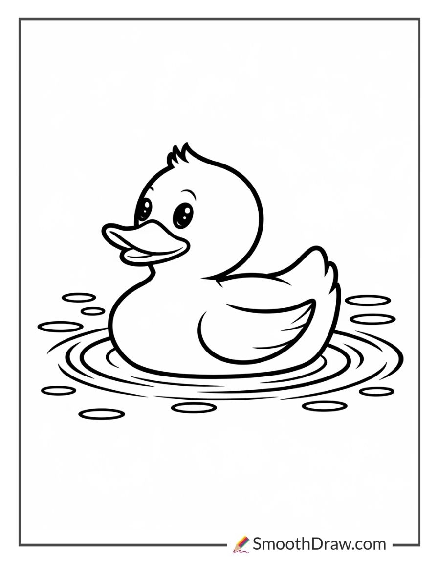 ducks coloring pages