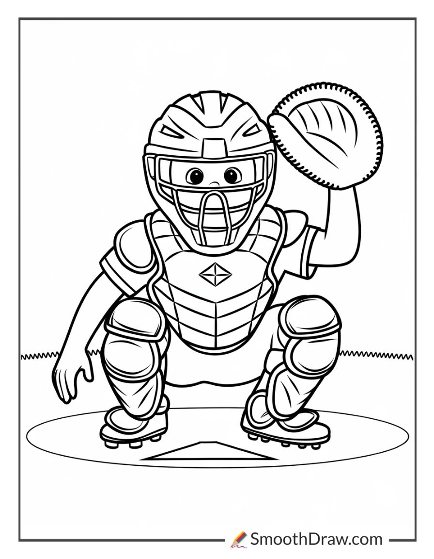 42 Baseball Coloring Pages PDF Printables Smooth Draw 42 Baseball Coloring Pages PDF Printables Smooth Draw