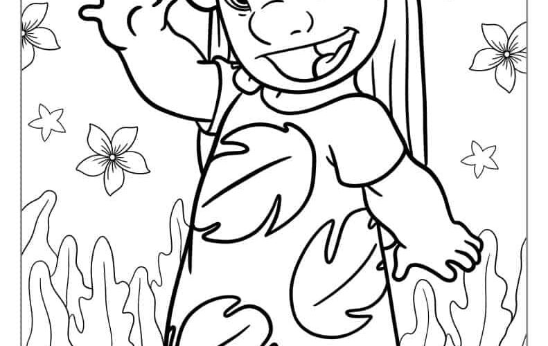 42 Lilo Stitch Coloring Pages Free PDF Printables