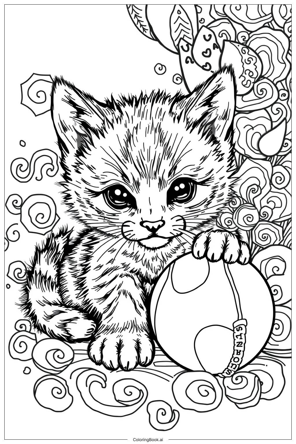 kittens coloring pages