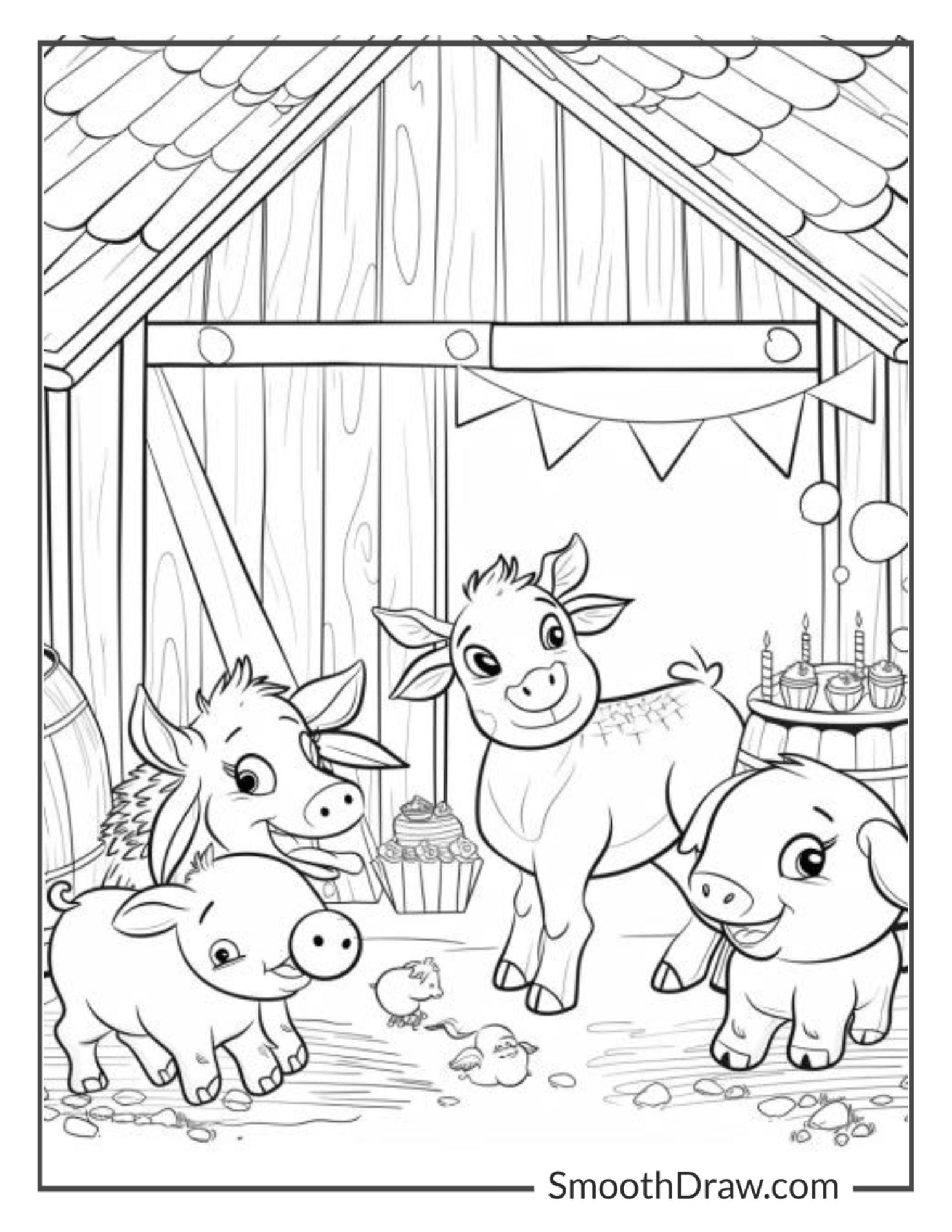 44 Farm Animals Coloring Pages Free Printable PDFs 