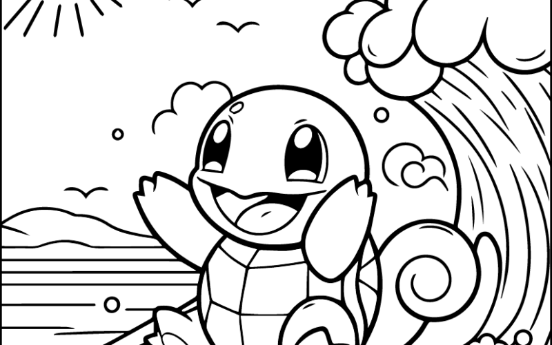44 Free Pok mon Coloring Pages Printable PDF Downloads