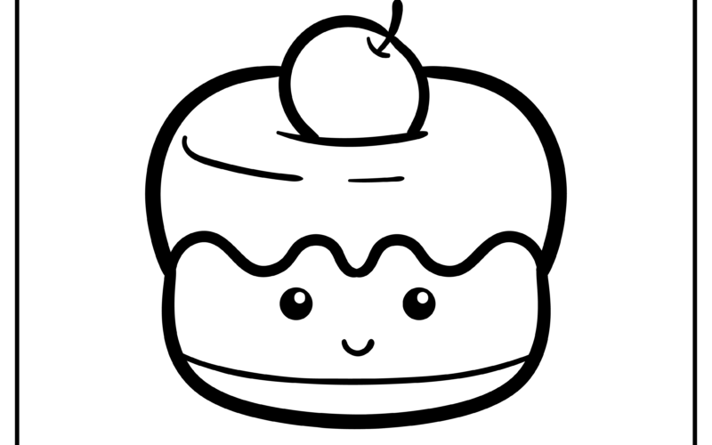 45 Food Coloring Pages Easy Printables To Download For Free