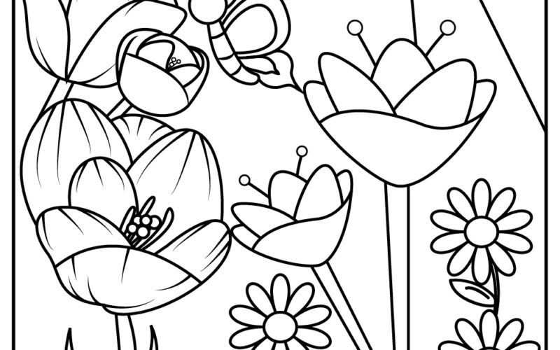 45 Garden Coloring Pages 100 Free Printables