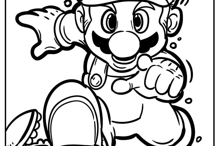 45 Super Mario Coloring Pages 100 Free Printables