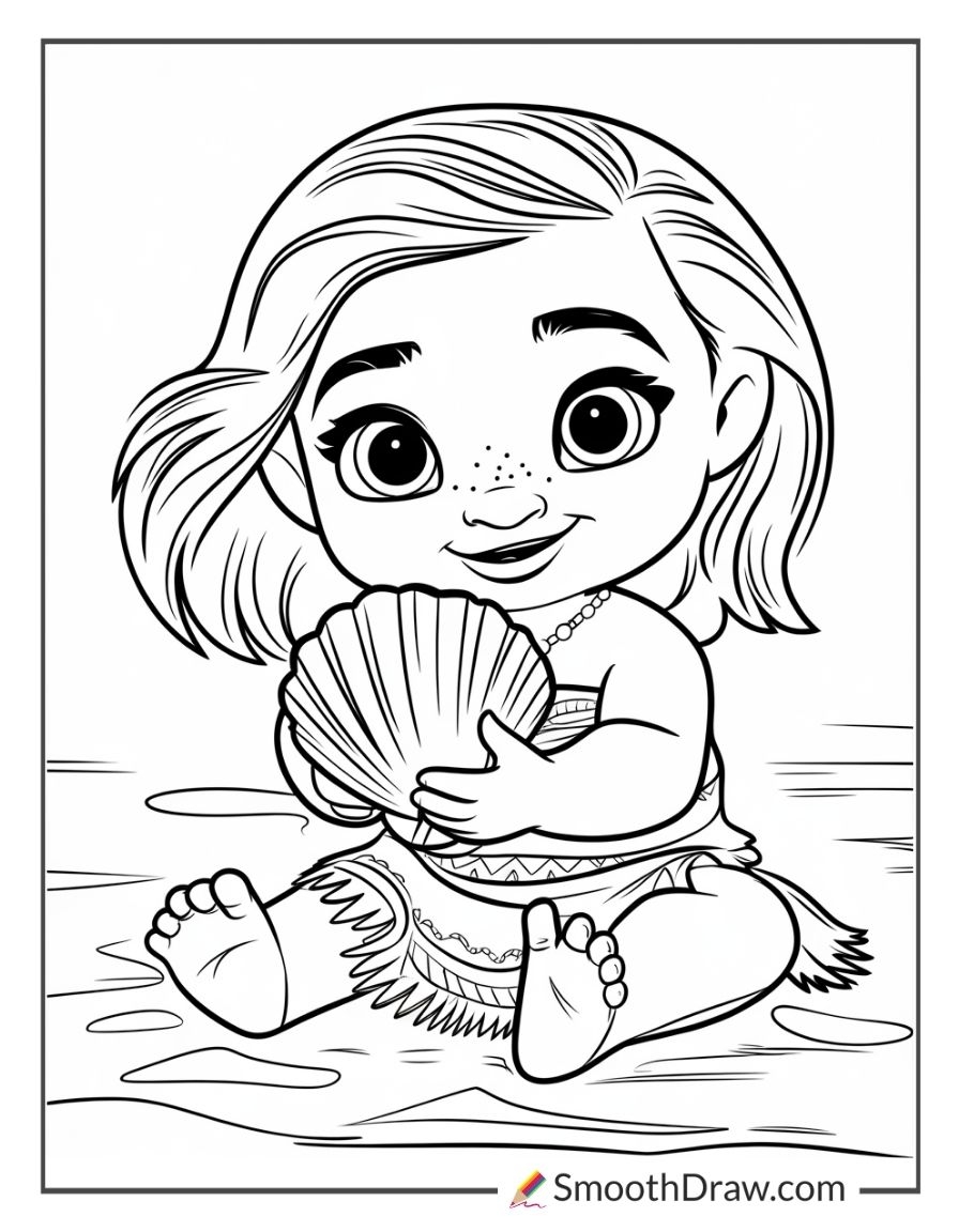 coloring pages moana