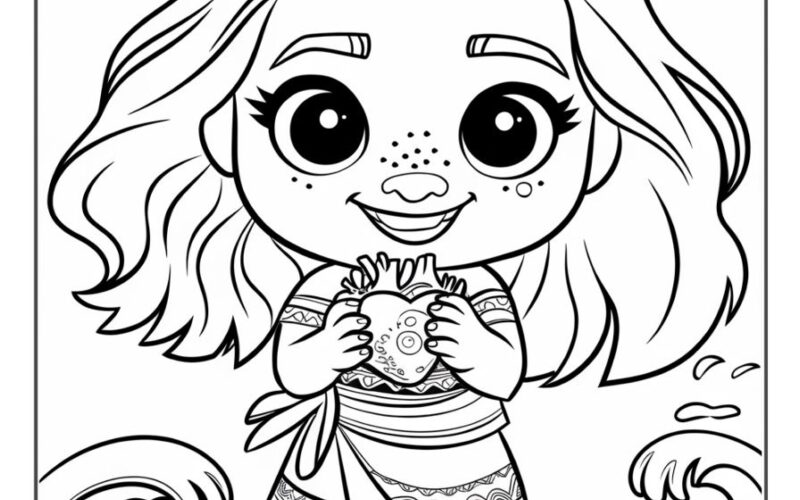 47 Moana Coloring Pages Free PDFs Smooth Draw