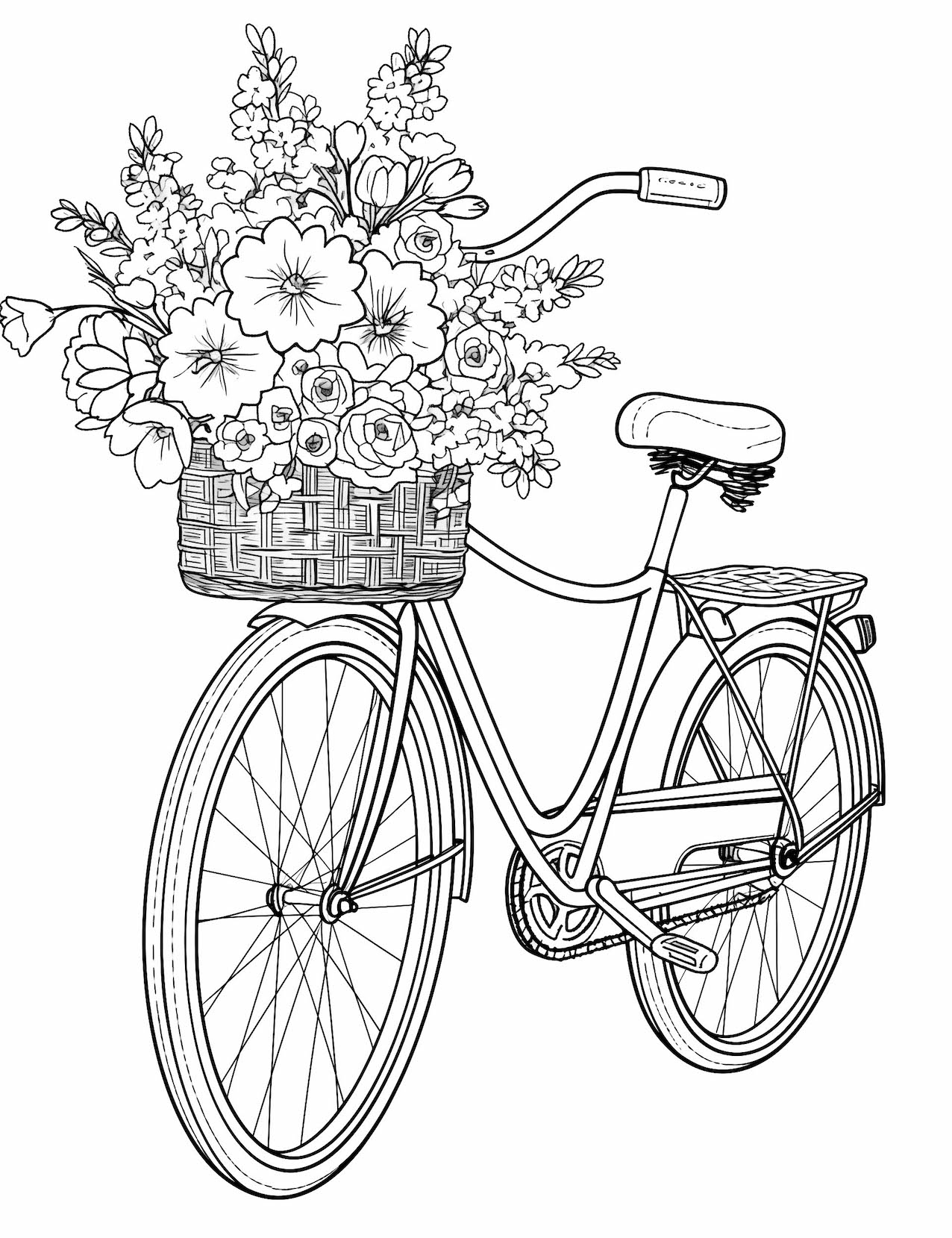 49 Fascinating Printable Spring Coloring Pages Our Mindful Life