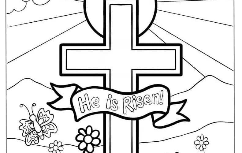 49 Jesus Coloring Pages Free PDF Printables