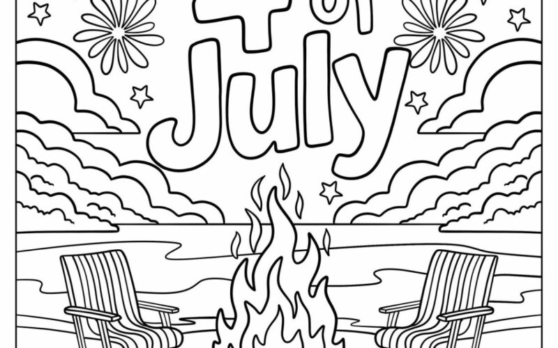 4th Of July Coloring Pages 55 Free PDF Printables