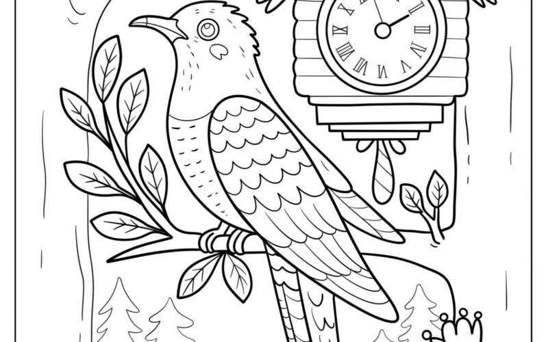 50 Bird Coloring Pages Free PDF Printables