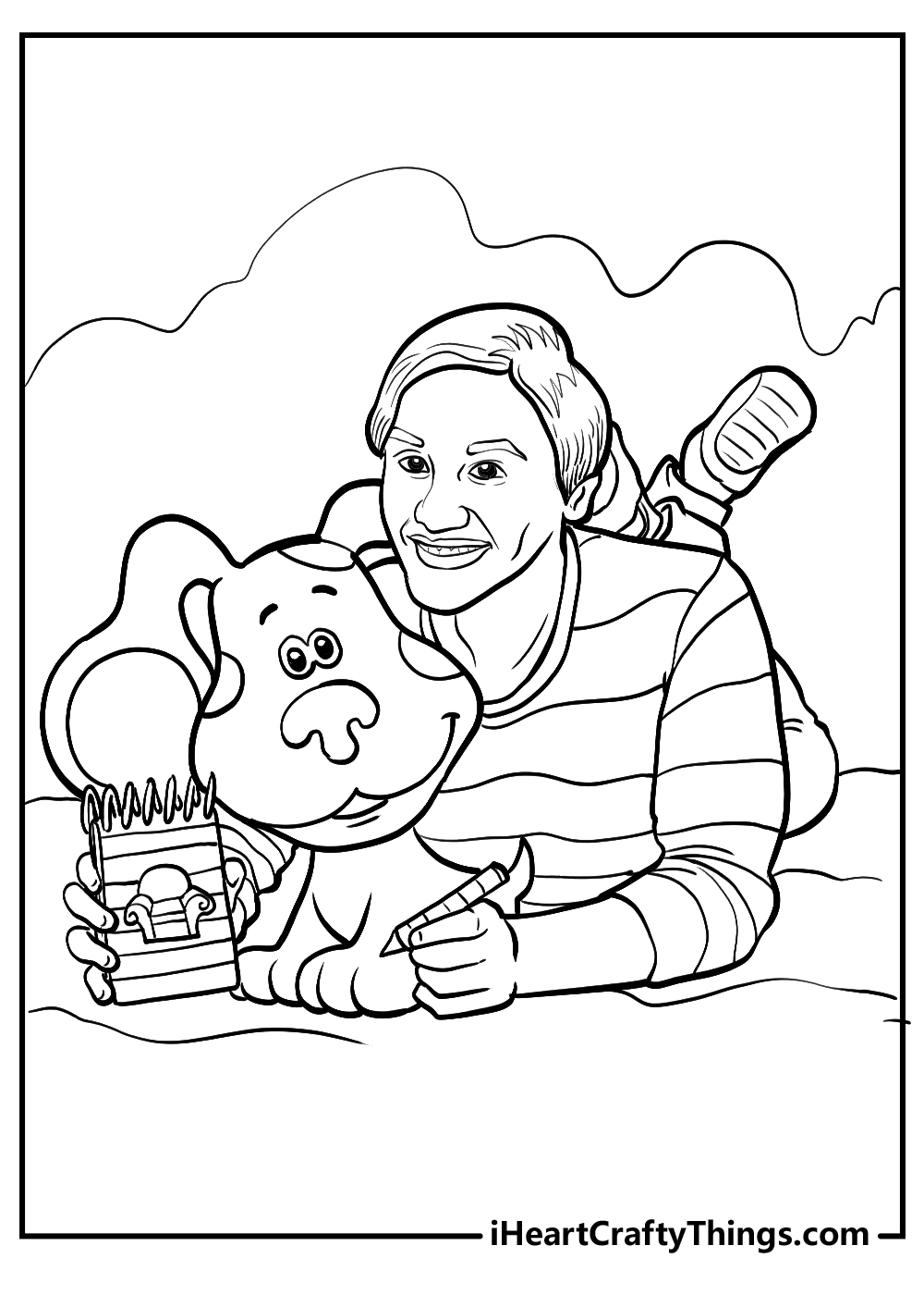 50 Blue s Clues Coloring Pages 100 Free Printable PDFs 