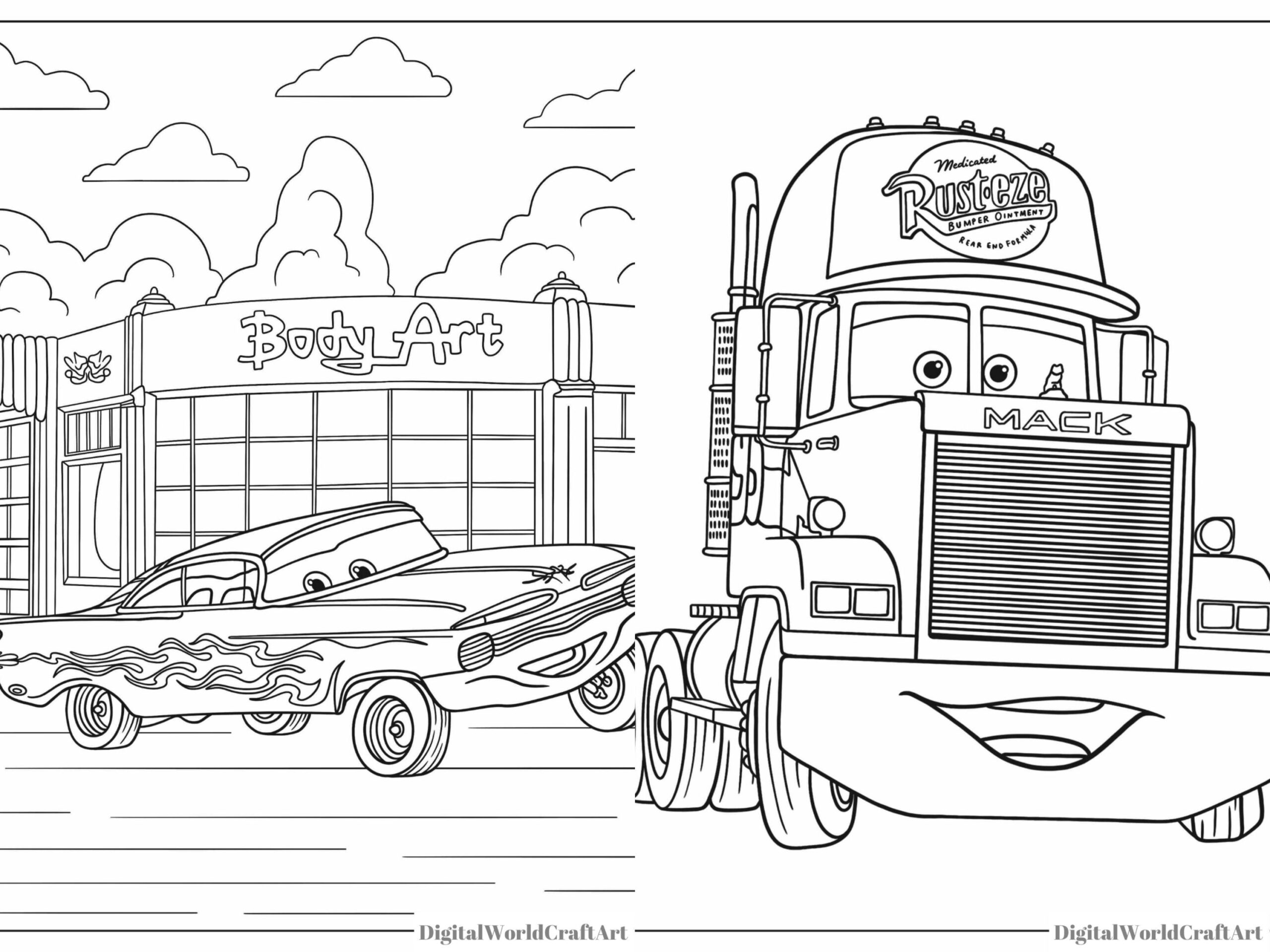 cars lightning mcqueen coloring pages cars lightning mcqueen coloring pages