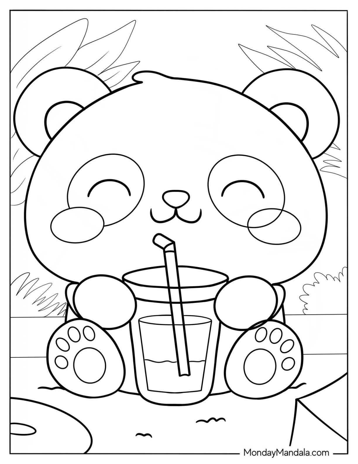 kawaii coloring pages printable