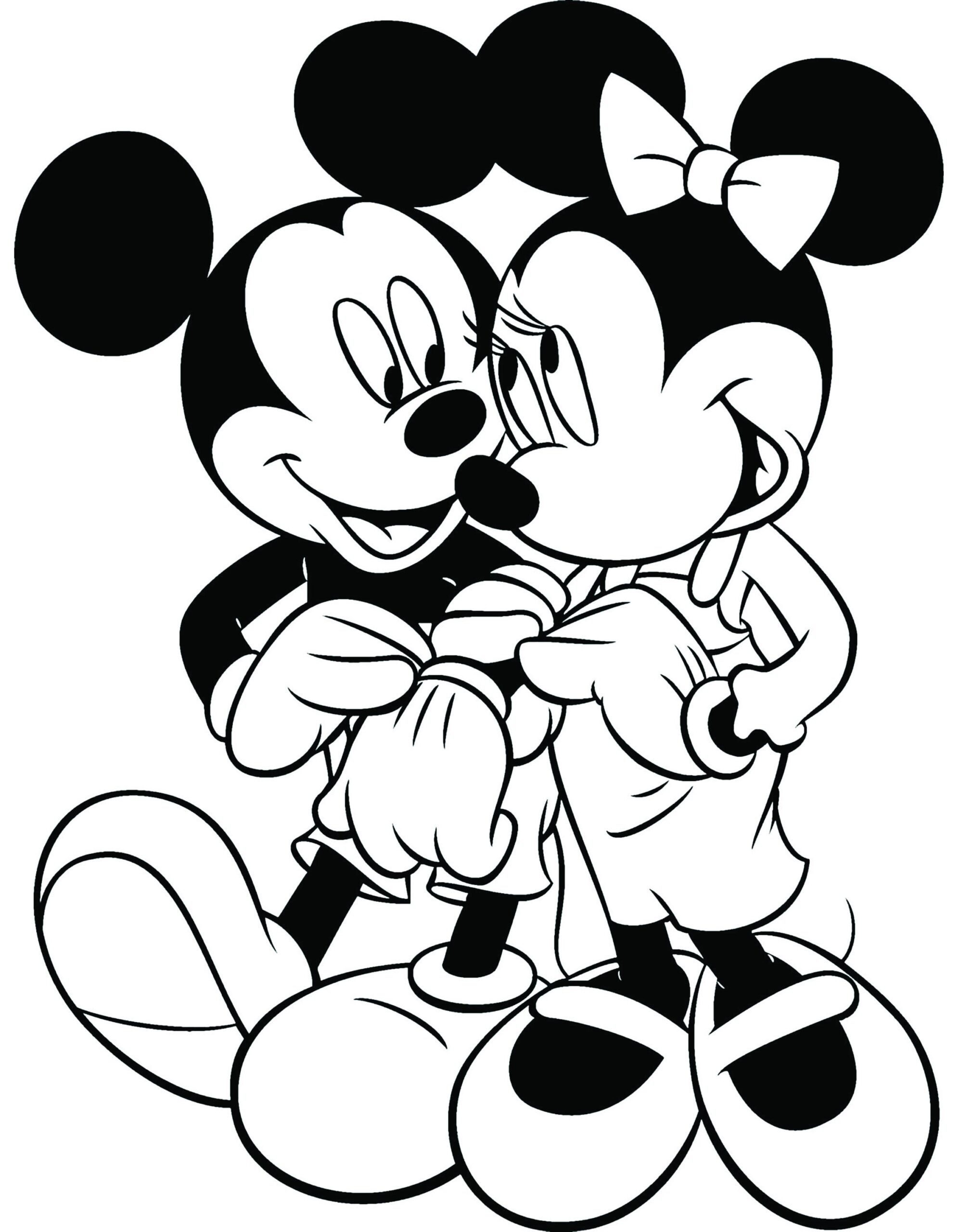 50 Mickey And Minnie Coloring Pages For Kids Best Gifts For Girls Best Gifts For Boys Etsy