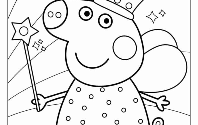 50 Peppa Pig Coloring Pages Free PDF Printables