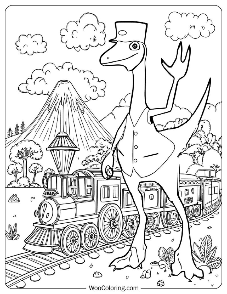 dinosaur coloring pages free
