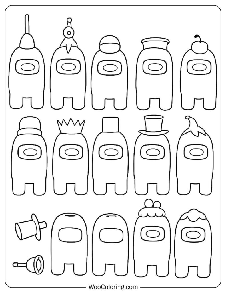 52 Among Us Coloring Pages Free PDF To Print Woo Coloring 52 Among Us Coloring Pages Free PDF To Print Woo Coloring