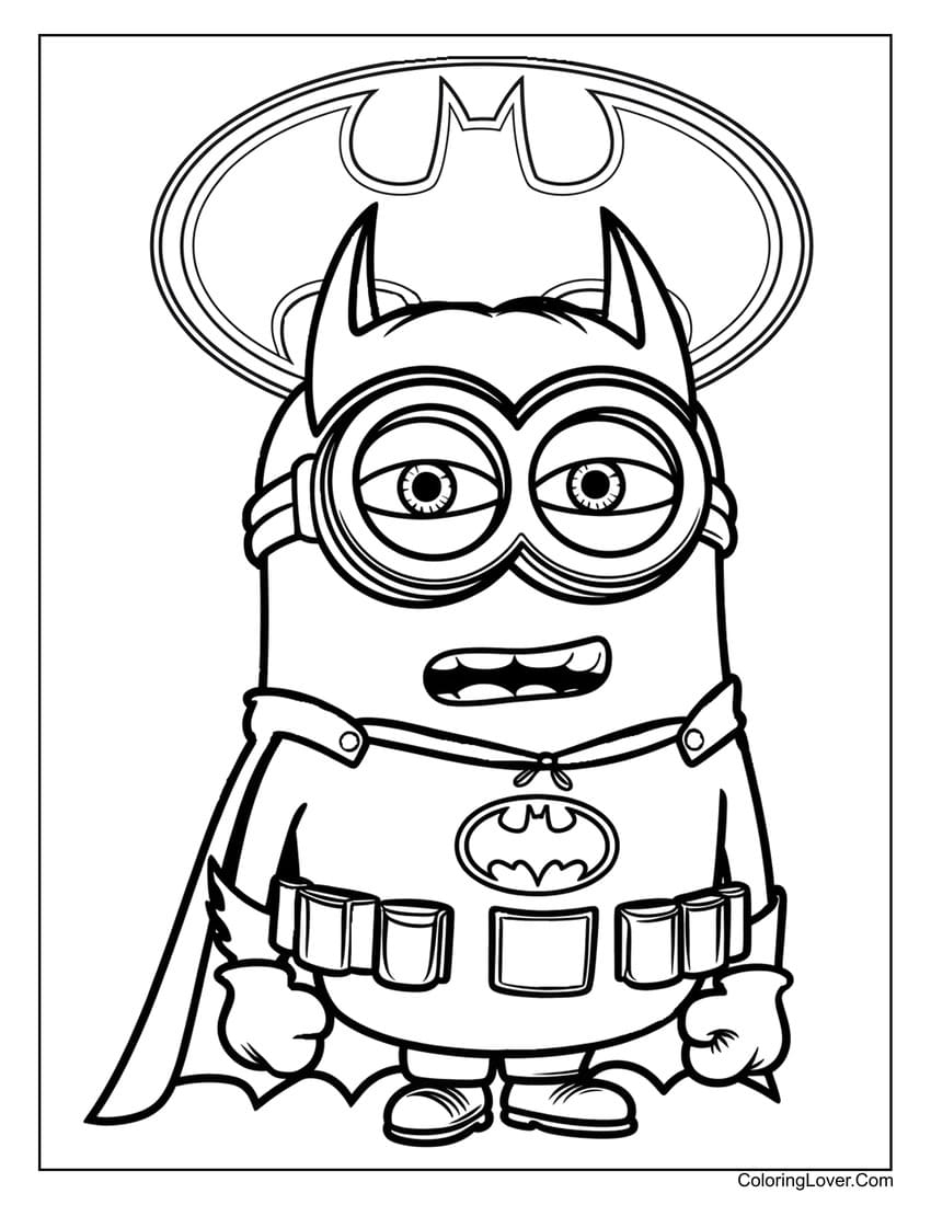 54 Minion Coloring Pages Free Printables For All Ages 