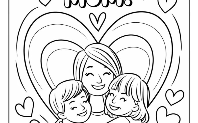 58 Mother s Day Coloring Pages Free To Print Smooth Draw