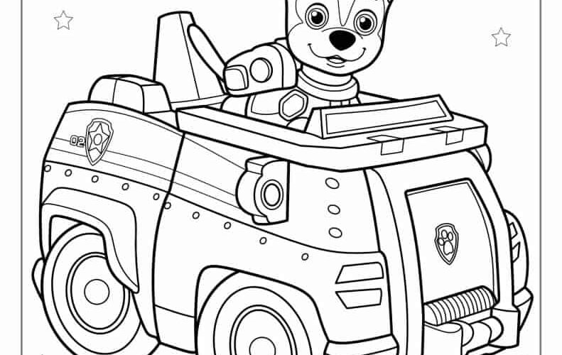 58 Paw Patrol Coloring Pages Free PDF Printables