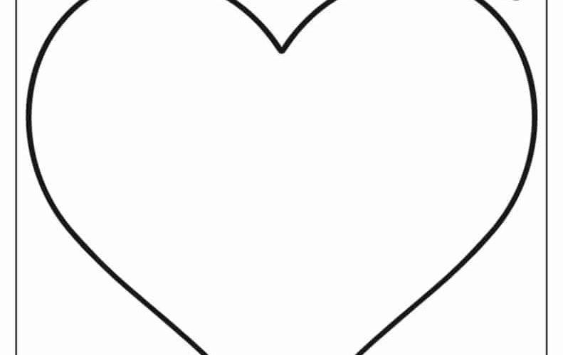 60 Heart Coloring Pages Free PDF Printables