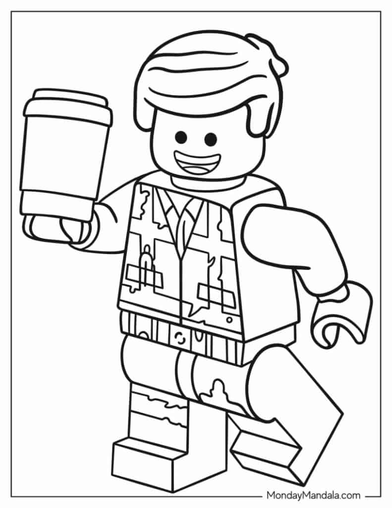 lego color pages