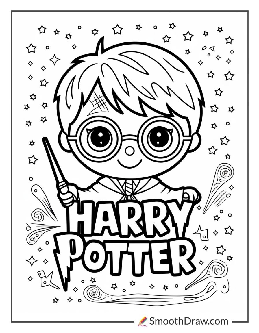 67 Free Harry Potter Coloring Pages Smooth Draw