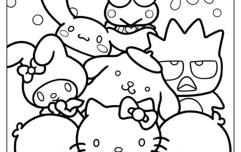 68 Hello Kitty Coloring Pages Free PDF Printables