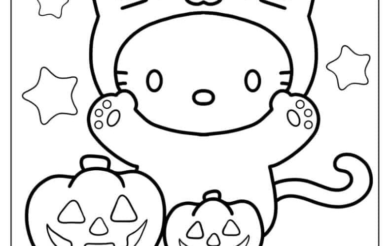 68 Hello Kitty Coloring Pages Free PDF Printables