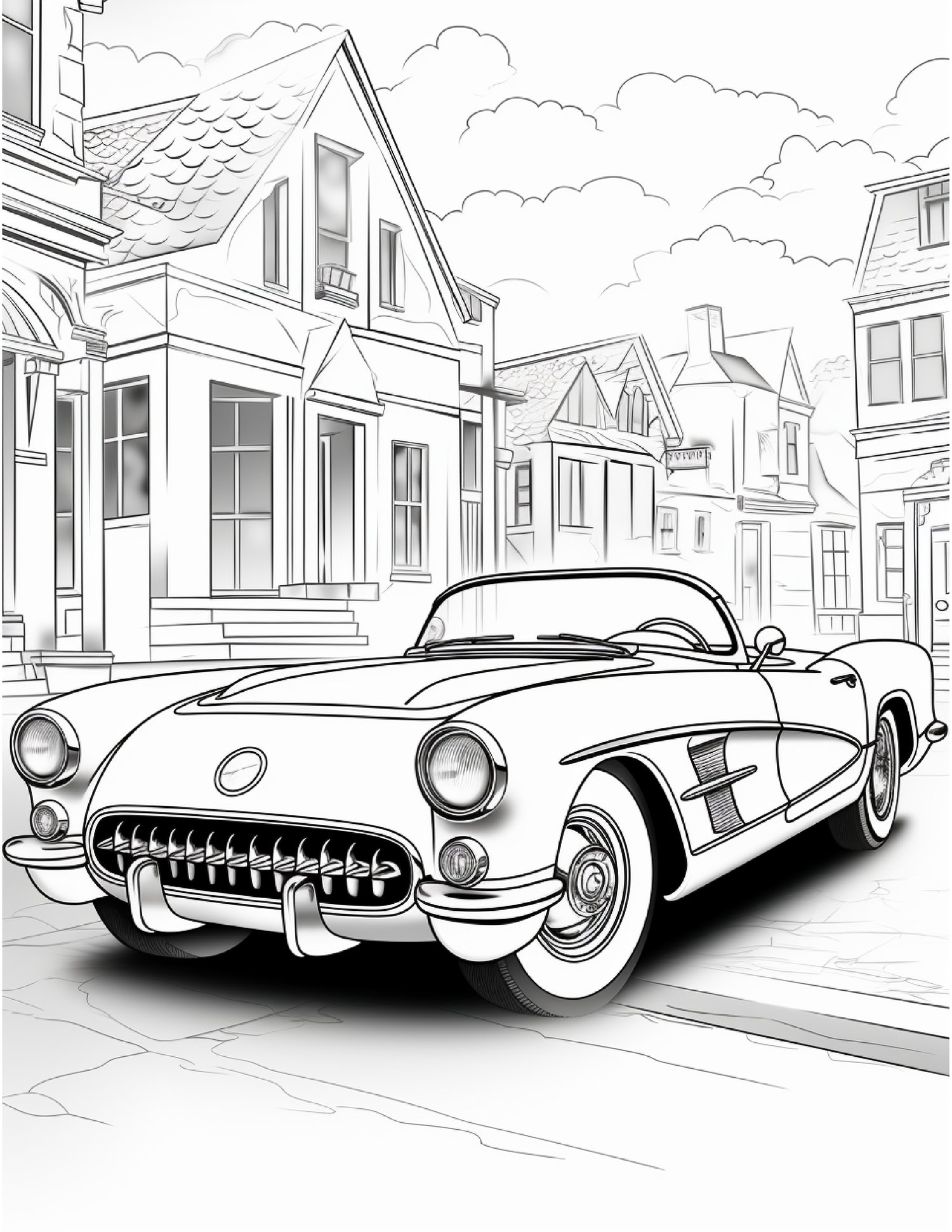 70 Classic Cars Coloring Book For Adults Payhip 70 Classic Cars Coloring Book For Adults Payhip