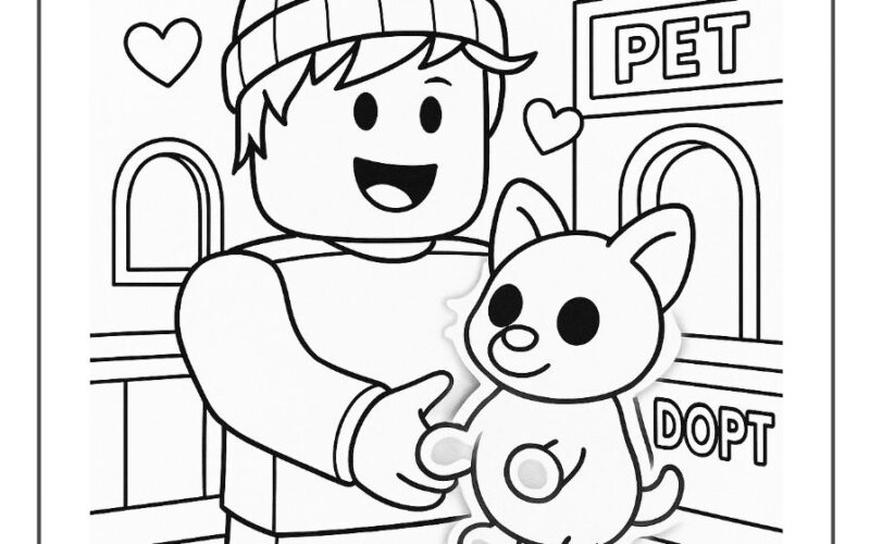 70 Roblox Coloring Pages For Kids Smooth Draw