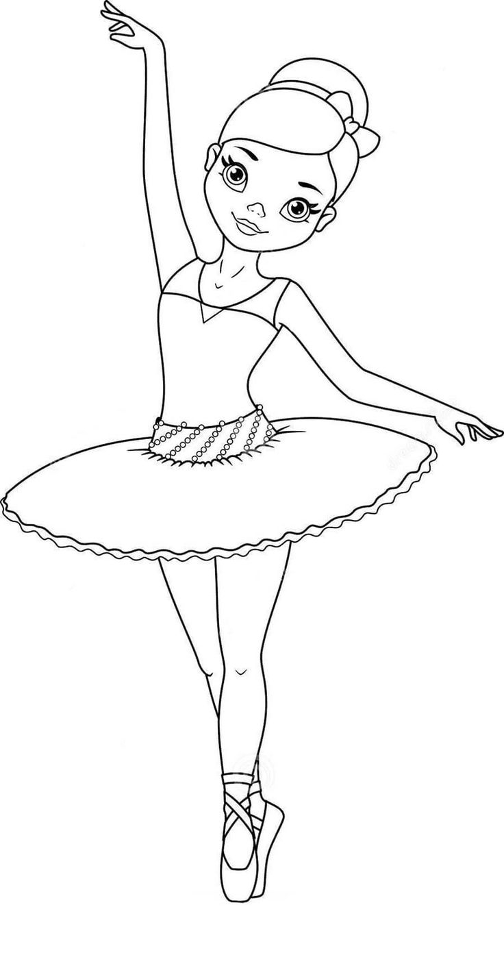 80 Ballerina Coloring Pages Free Printable PDF Online Coloring
