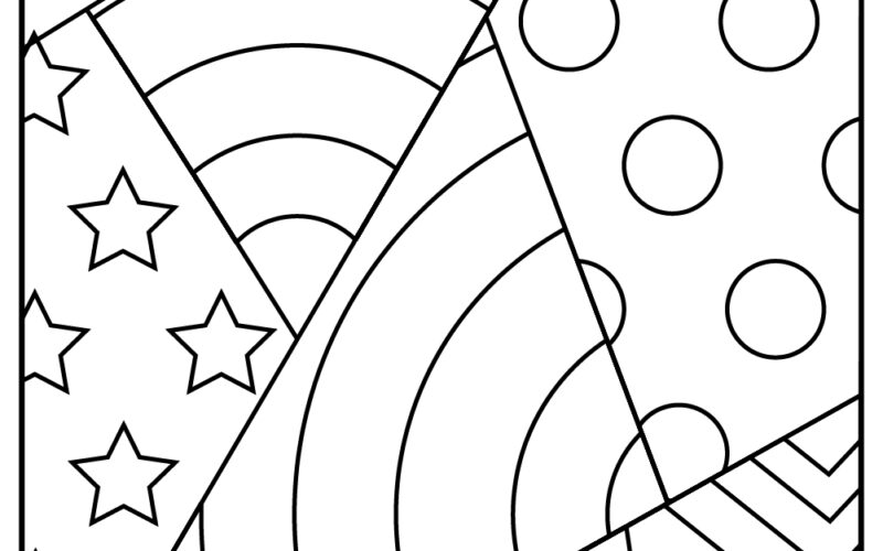 Abstract Coloring Pages 100 Free Printables