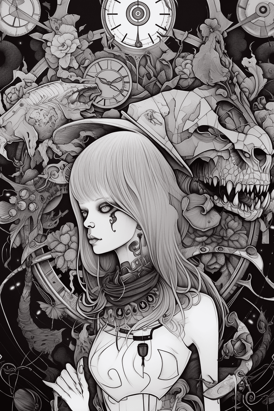 scary coloring pages
