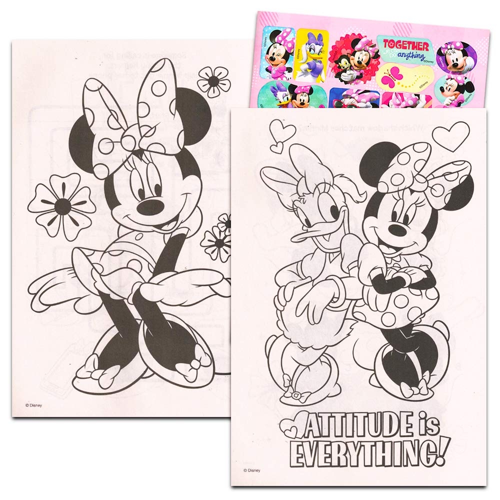 Amazon Disney Minnie Mouse Coloring Book It s All About Minnie Toys Games