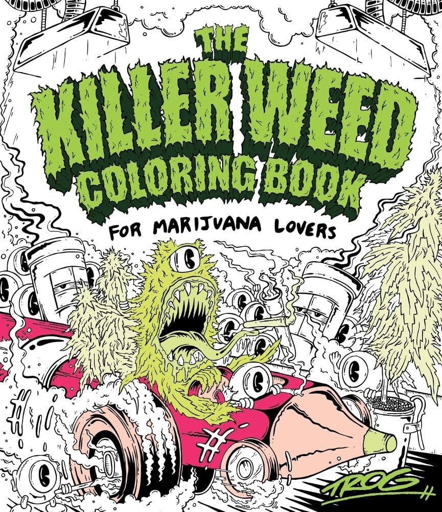 weed coloring pages