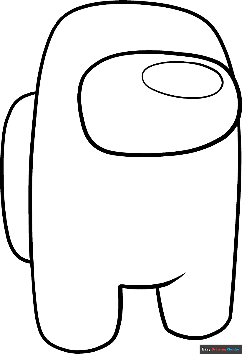 among us color page among us color page