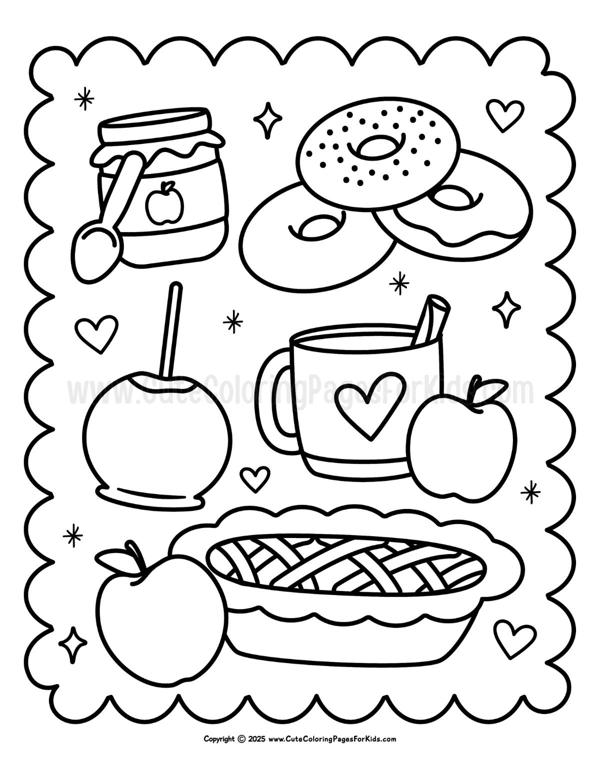 apple coloring pages apple coloring pages