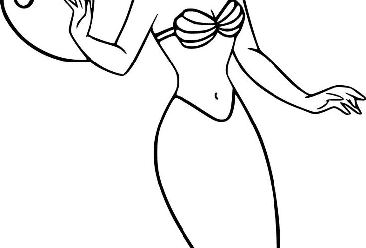 Ariel Coloring Pages