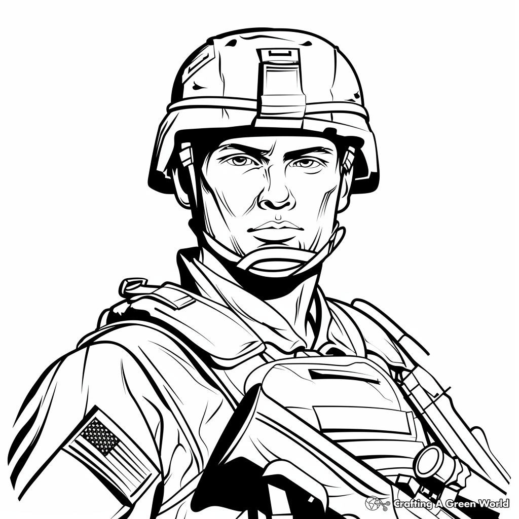 army coloring pages