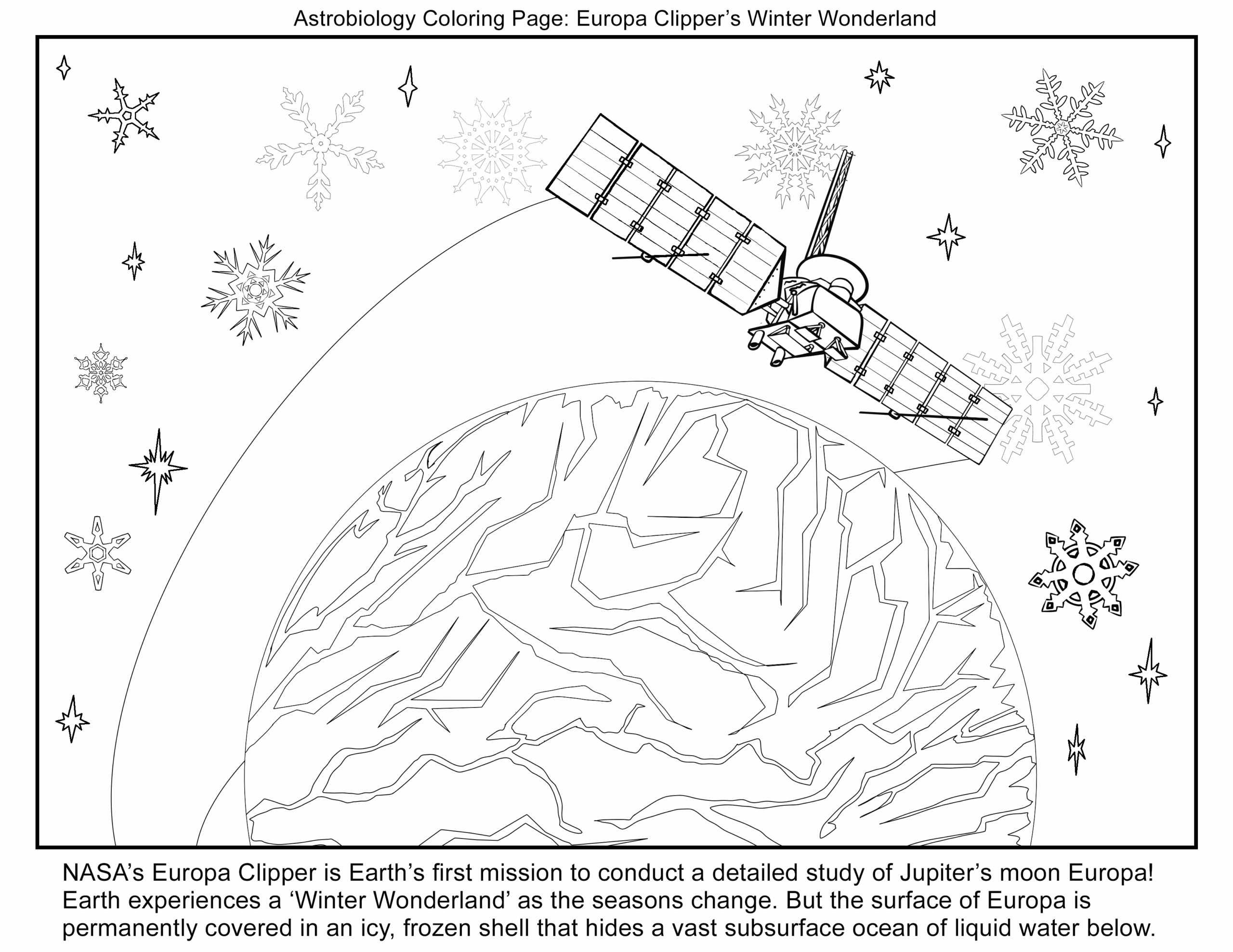 Astrobiology Coloring Pages NASA Science Astrobiology Coloring Pages NASA Science