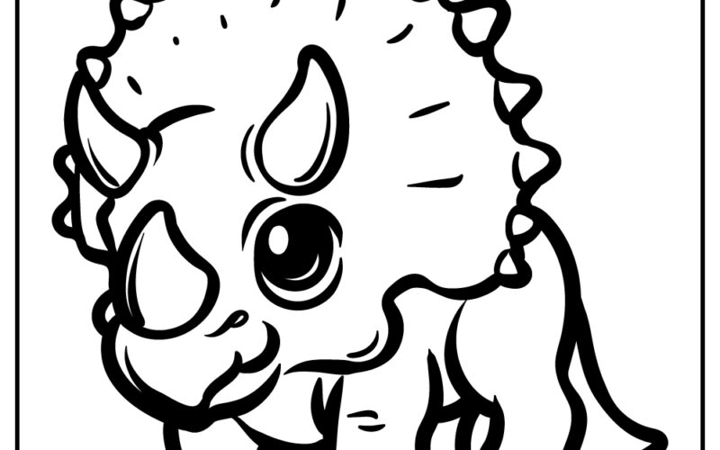 Baby Dinosaur Coloring Pages 100 Free Printables