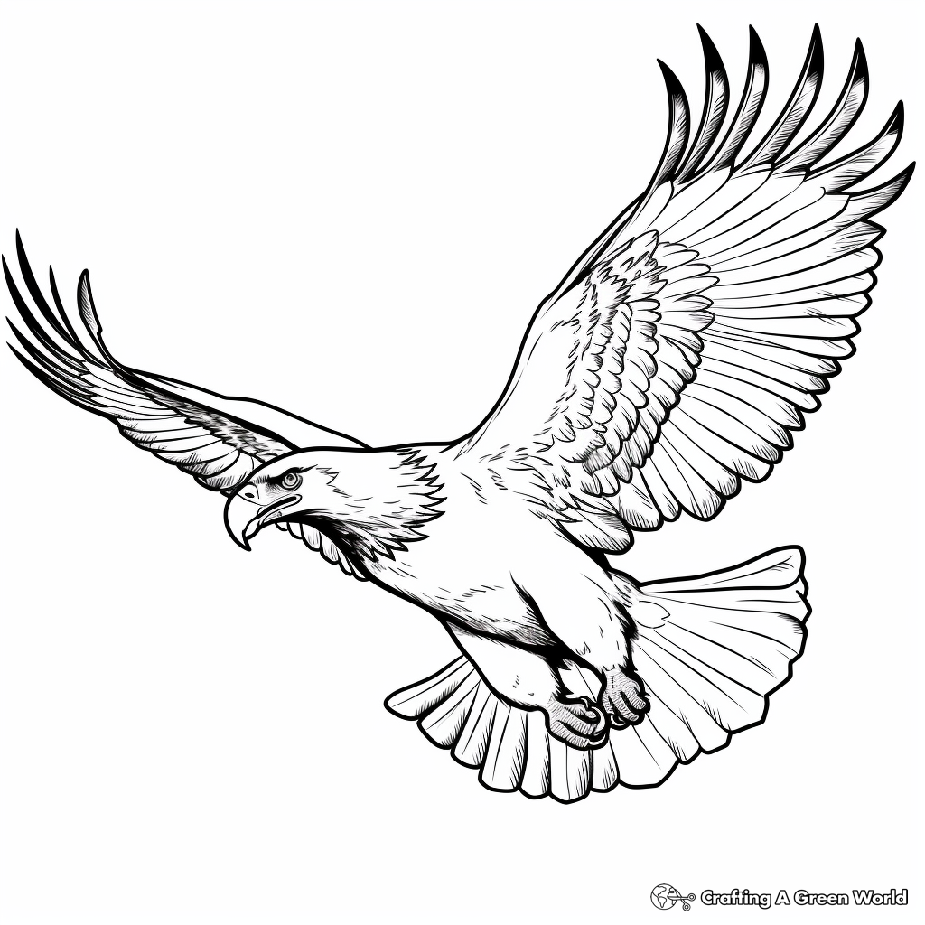 eagles coloring pages