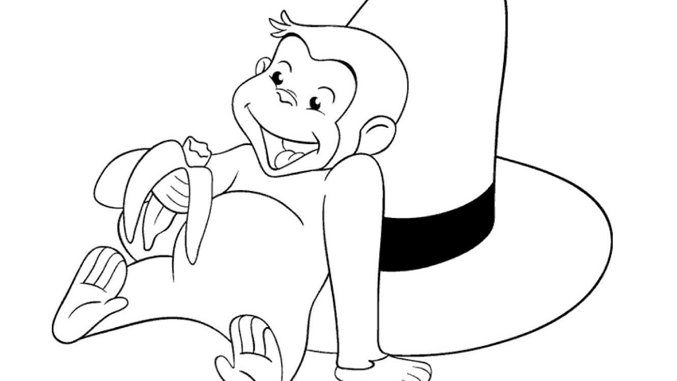 banana coloring page banana coloring page