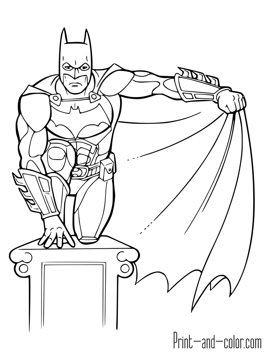 Batman Coloring Pages Print And Color Batman Coloring Pages Print And Color