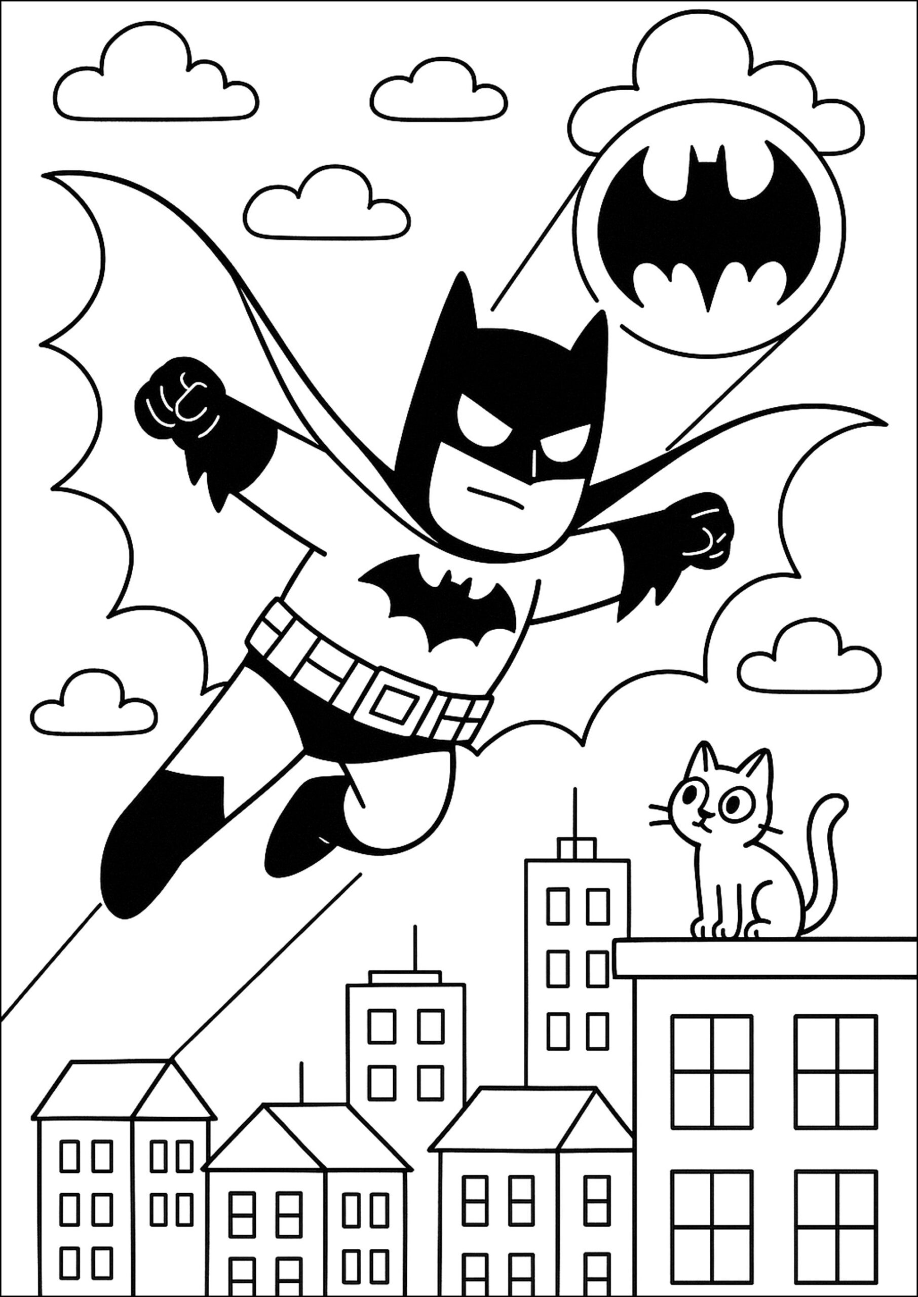 batman coloring page batman coloring page