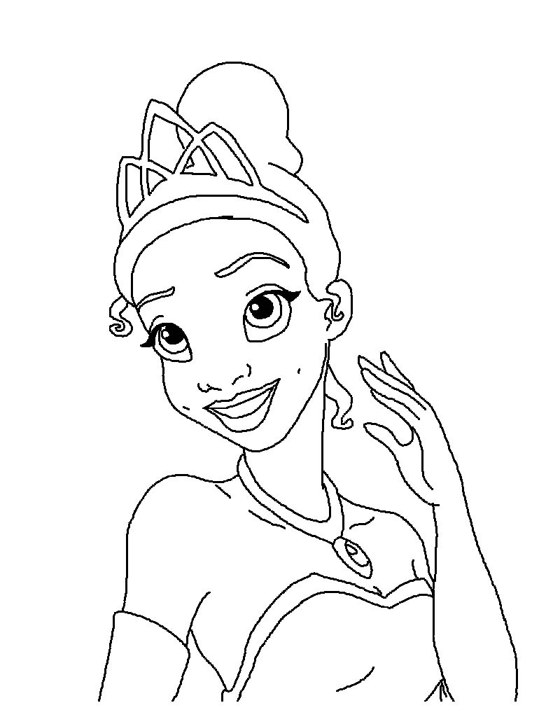 tiana coloring pages tiana coloring pages